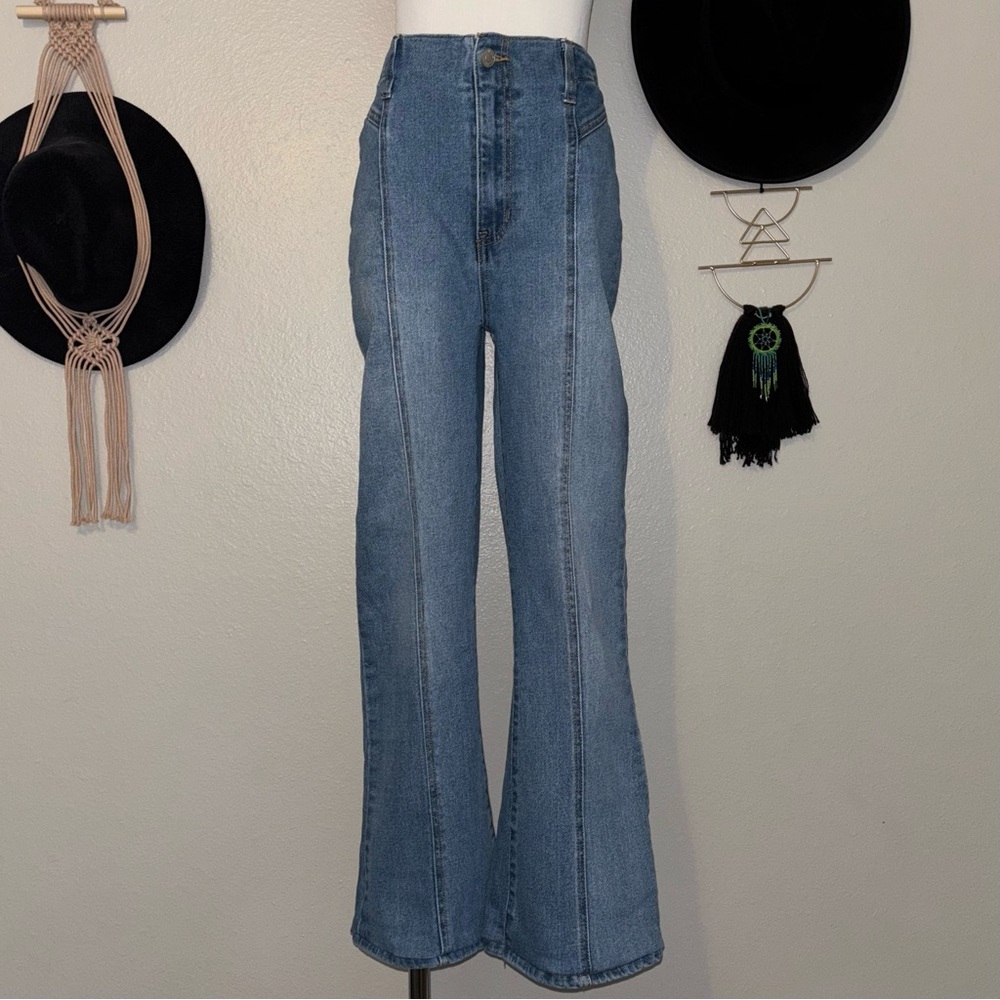 Celebrity Pink Flare Jeans